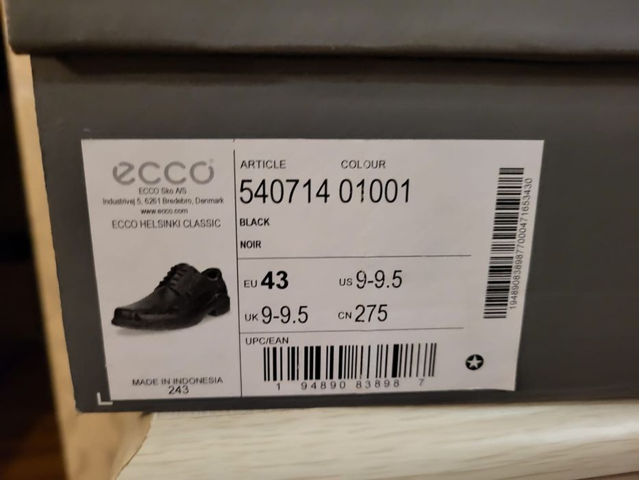 Оригинальные туфли Ecco