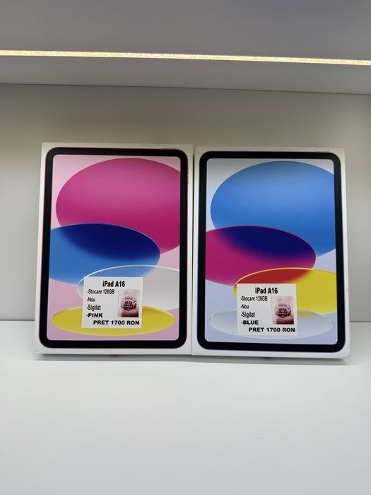 Tableta iPad a16 128GB nou sigilata Kingamanet