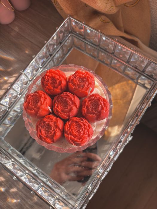 Ръчно изработени соеви свещи