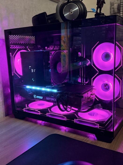 Геймърски компютър – i7-14700KF / RTX 3070 / 32GB RAM / Wi-Fi