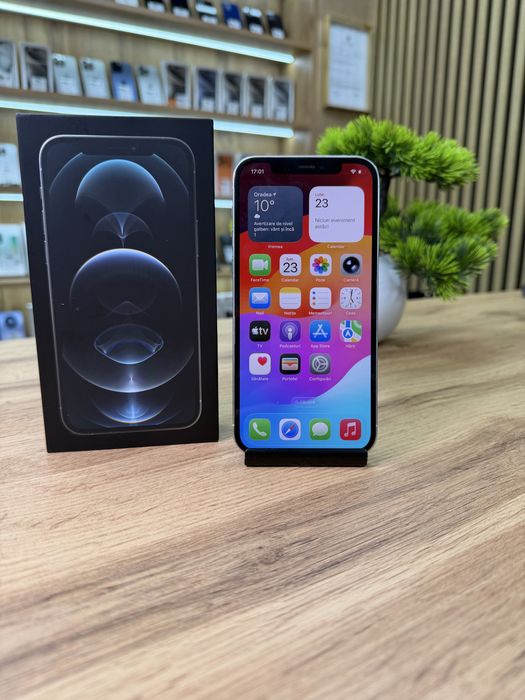 ‼️iPhone 12 Pro Silver 128Gb - Sanatate bat.100% - Garantie