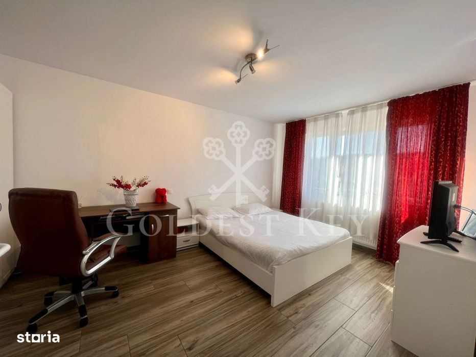 Apartament cu 2 camere, balcon si  parcare subterana
