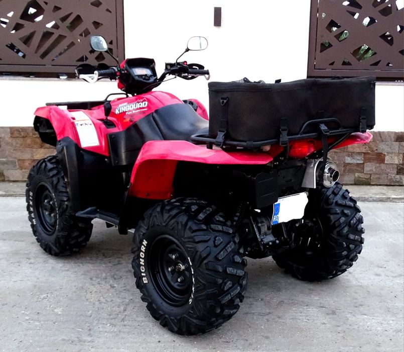 ATV SUZUKI  KINGOUAD 700 cm‼️2008‼️3300 km ‼️original‼️nu (can am,linhai ,tgb,cf moto)