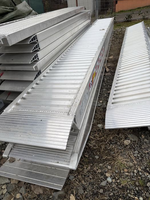 Rampe aluminiu,tractor,buldozer,taf,excavator,miniexcavator