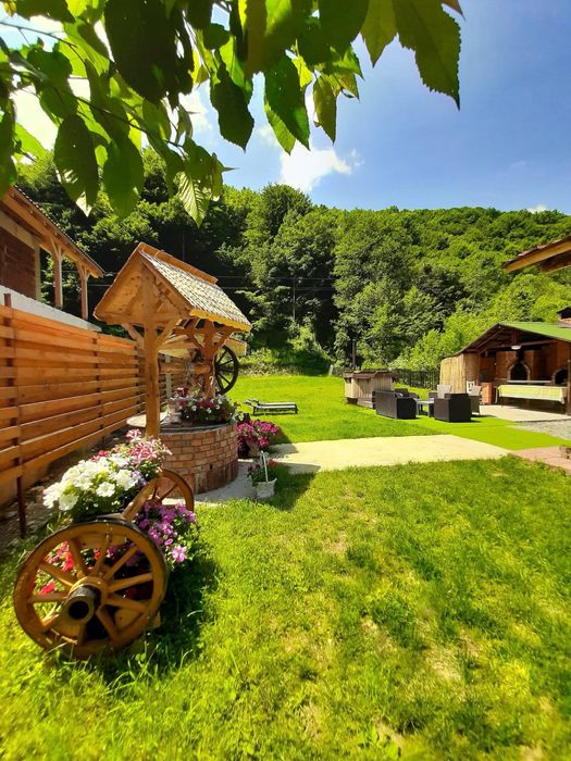Cabana de inchiriat cu piscina/ciubar 8 pers. Frasinet,Baisoara