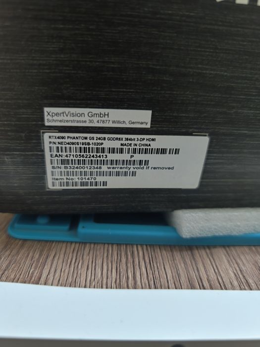 Донор Gainward RTX 4090 Phantom | Только охлаждение + PCB без чипов