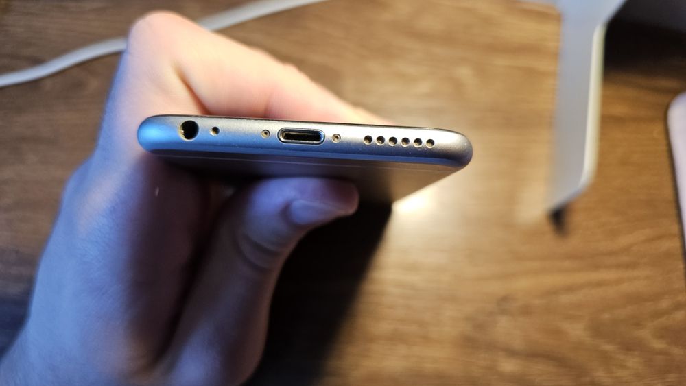 iPhone 6 silver IOS 11