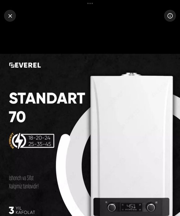 Everel kotel katel Gazoviy Kotyol Котел Склад Ассортимент Оптом Arzon