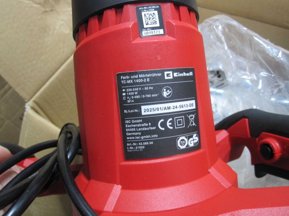 Amestecator Einhell TC-MX 1400-2 1400W