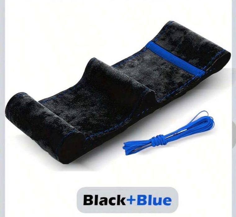 Универсален ръчно ушит калъф за волан от велур