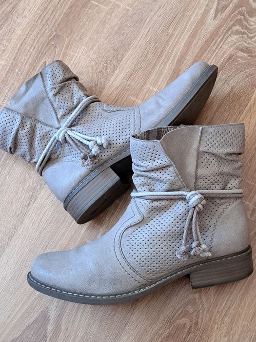 Ботуши Tamaris и Rieker 40 номер