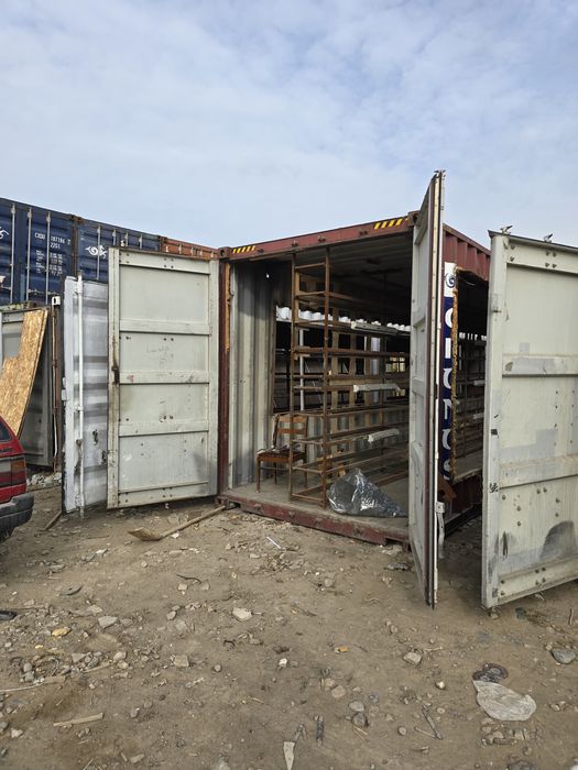 Резанный 40 тонный контейнер