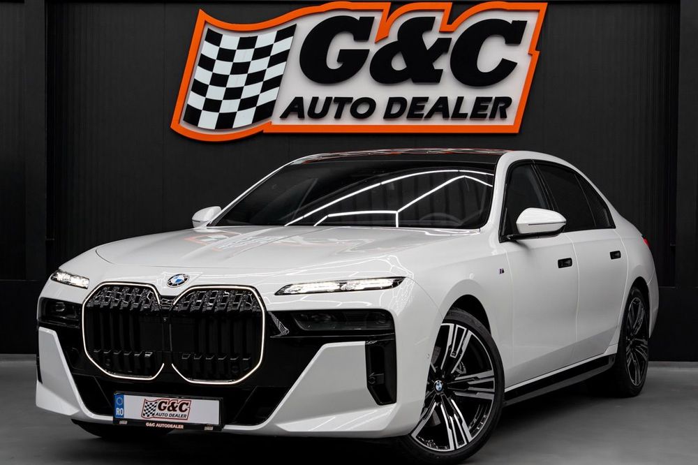 BMW Seria 7 Theatre Screen / Garantie BMW 2027 / Iconic Glow / Pachet M
