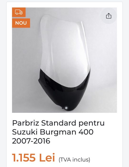 Parbriz Burgman 400