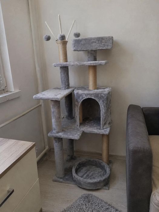 Голяма катерушка за котки XL 127 см