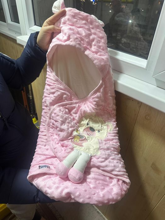 Продам конверт розовый