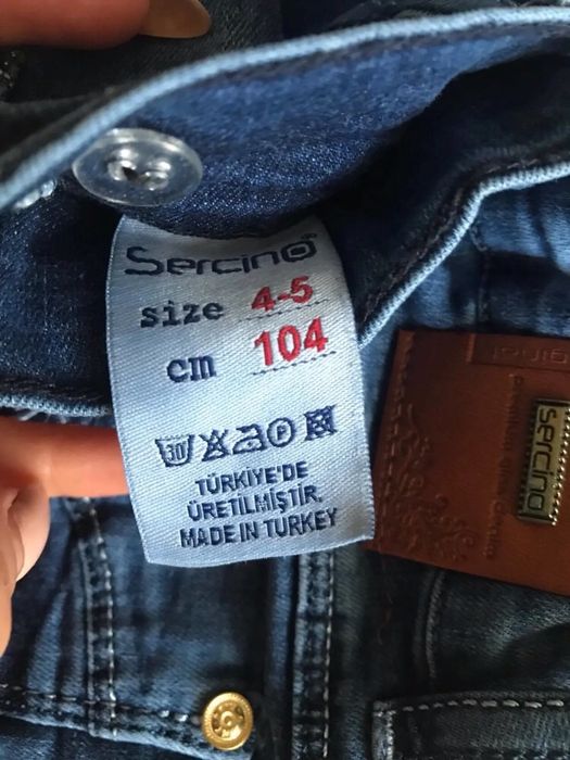 Джинсы на девочку