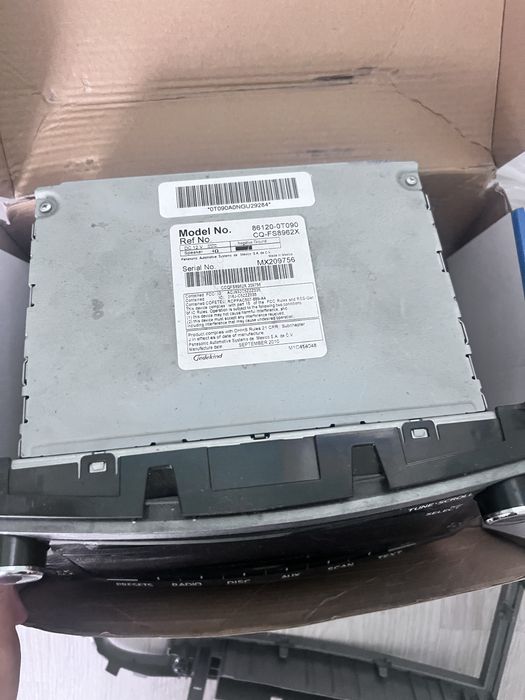 Венза Toyota магнитола