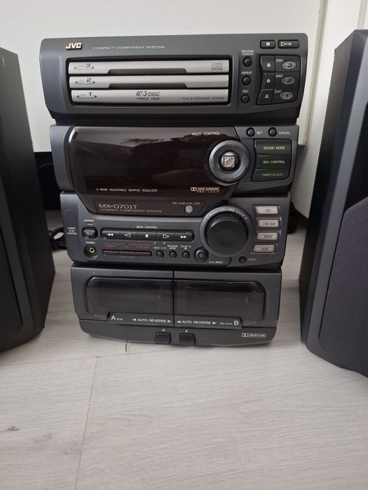 Sistem audio JVC model CA-D701T Multifuncțional