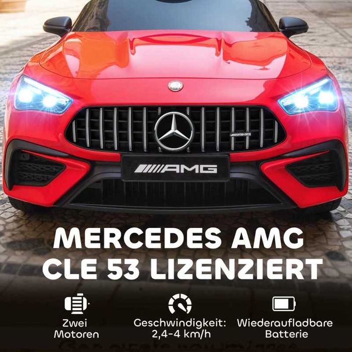 AIYAPLAY Детска електрическа кола,  Mercedes AMG , 12V