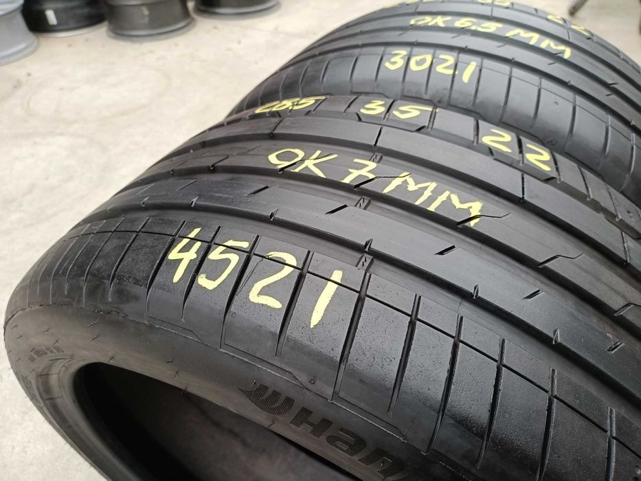 Doua anvelope de vara 285 35 22 hankook ventus S1 evo 3