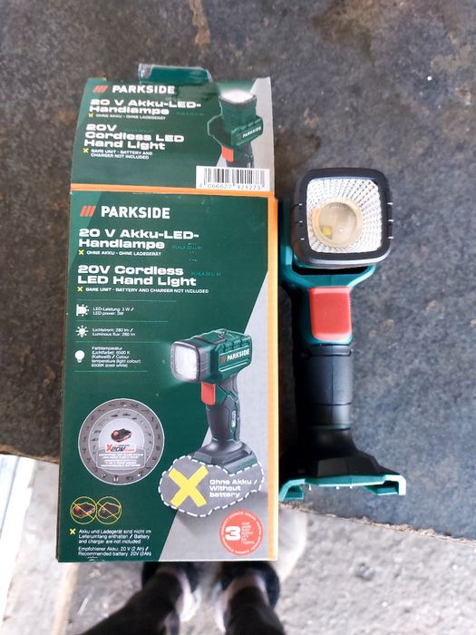 Lanterna Parskaide 20v!