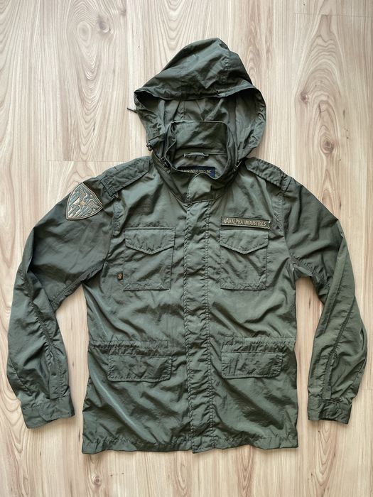 ALPHA INDUSTRIES parka/мъжка тънка парка-яке М