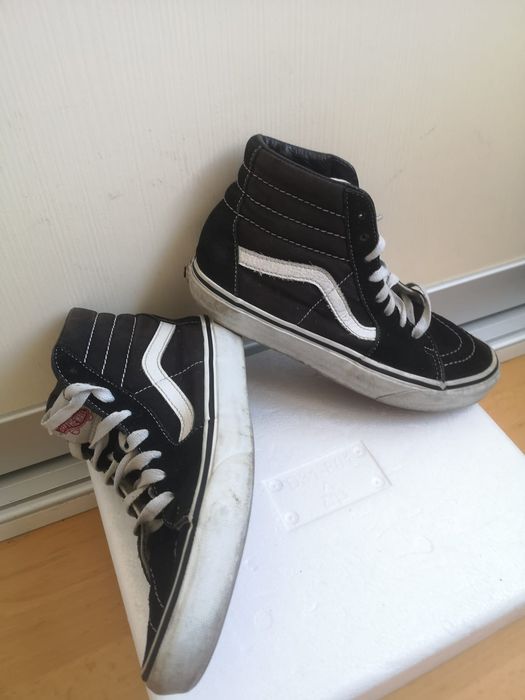 Ghete Vans old school piele întoarsă 36