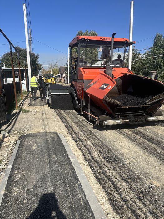 Асфальт асфальтирование брусчатка