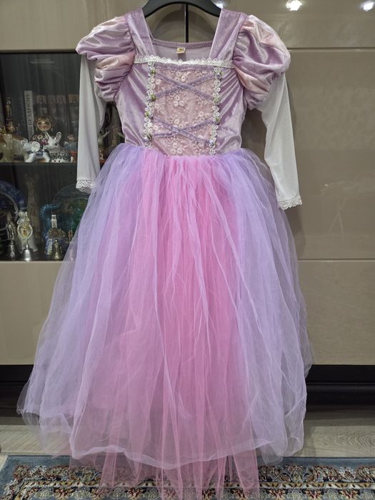 Новогоднее платье Рапунцель