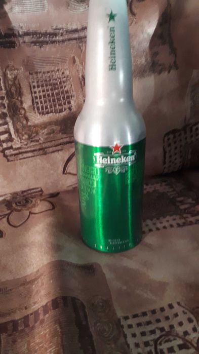 метални бутилки Хайнекен - празни