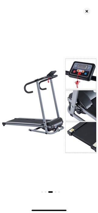 Banda alergare homcom pliabila