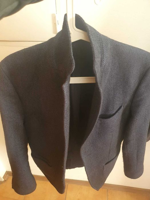 Sacou lână naturală Massimo Dutti mărimea S-M
