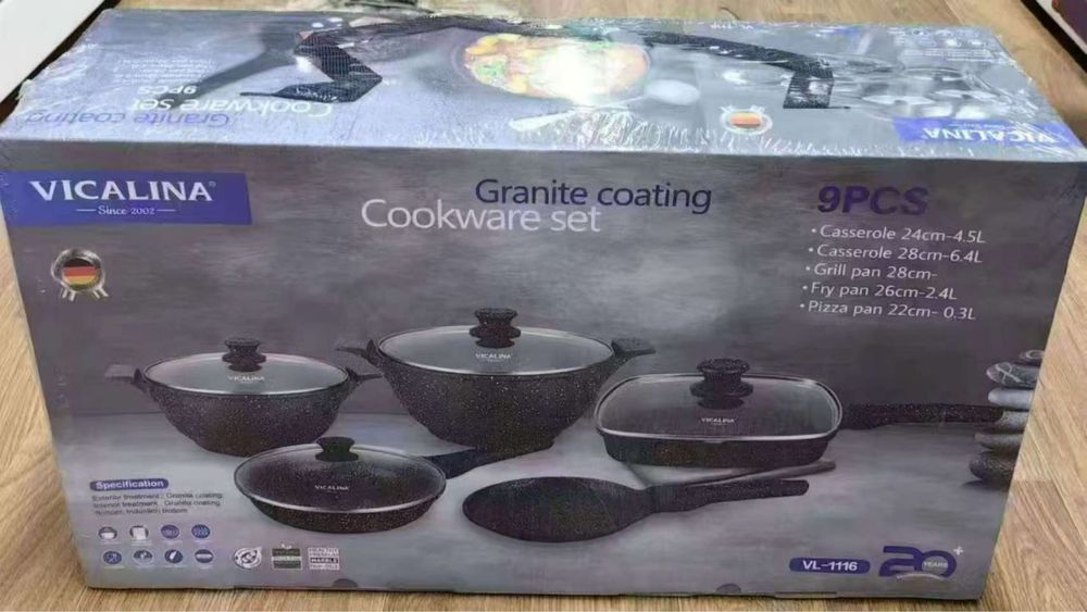 Набор казанов Викалина