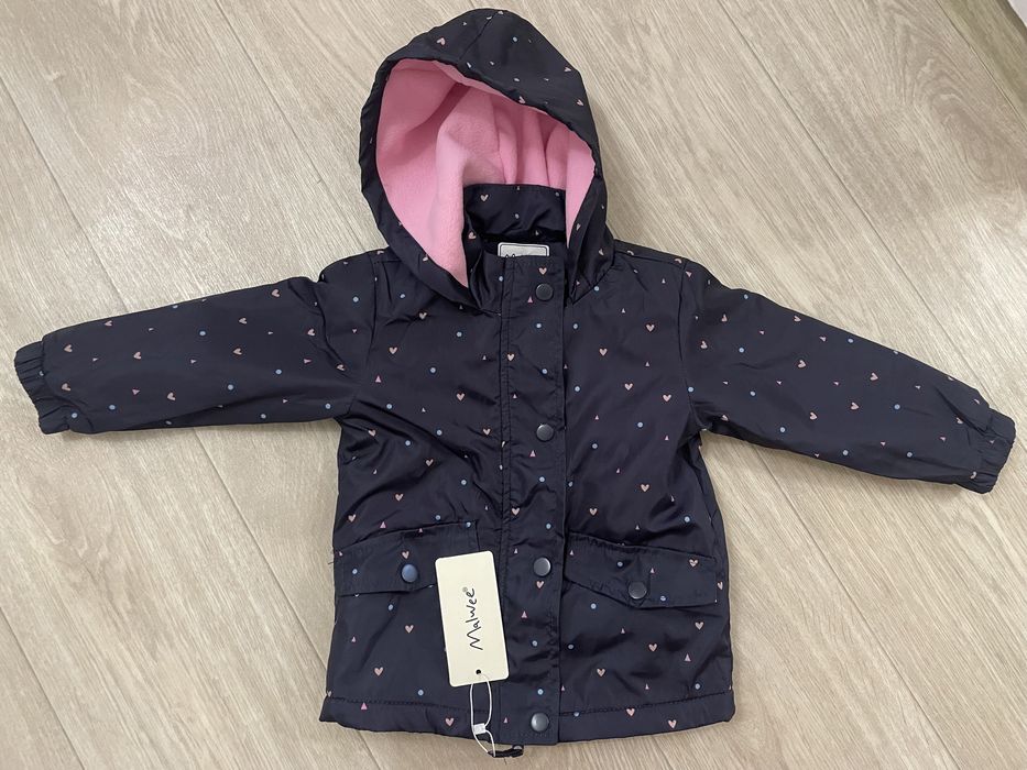 Ветровка куртка на флисе болоневая