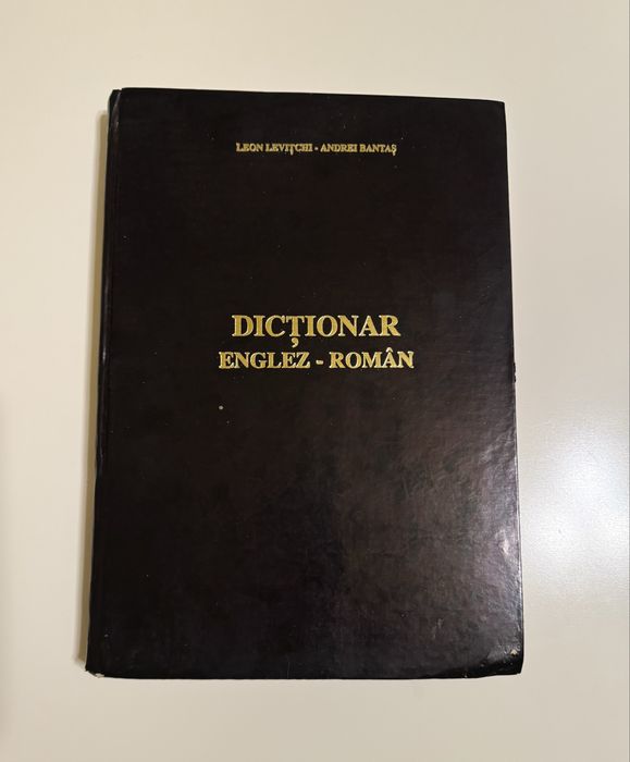 Dicționar englez - român, Leon Levițchi (70.000 cuvinte, Teora)