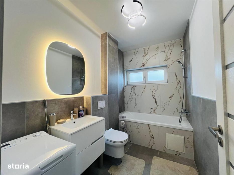 Apartament 2 - 53 mp utili + balcon - incalz. pardoseala, etaj 1