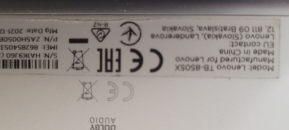 Таблет Lenovo TB 8505X