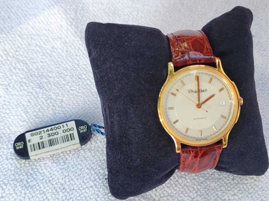 Vând ceas aur 18k Philip Watch NOS automatic