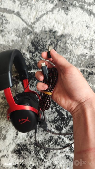 Игровые наушники Hyperx Cloud II Red (+микрофон)