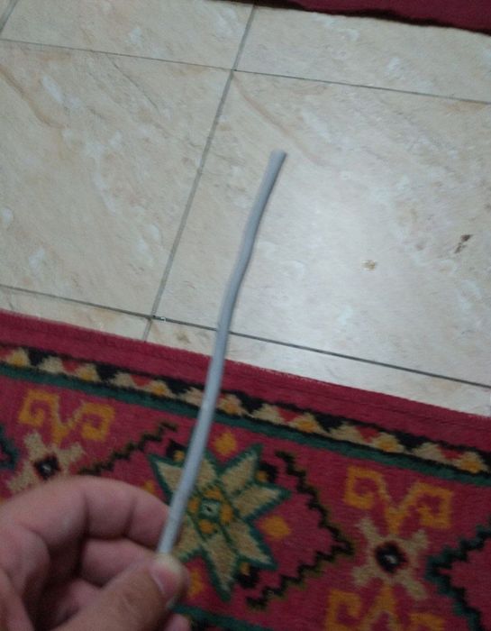 Продам многожильный медный кабель (провод). Сечение 1х10. 8.9метр. 1 м