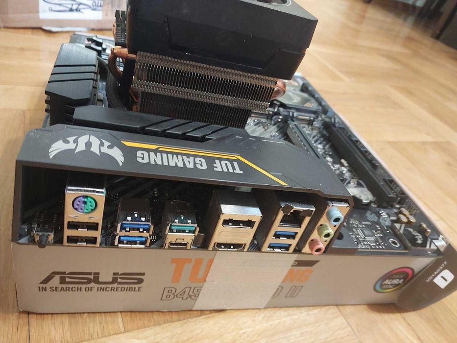 AMD Ryzen 7 3800X + Asus TUF B450M Pro II + Prism RGB cooler гр