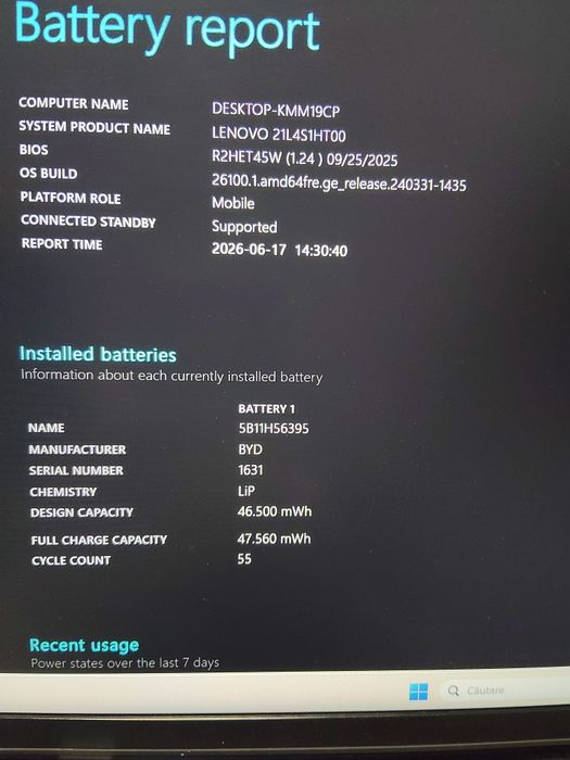 Lenovo Thinkpad L16 gen 1 ,ultra 5-125u,16gb ddr5,ssd 256nvme ,display 16 inch