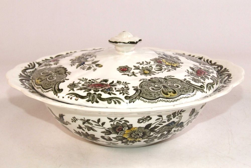 Set englezesc RIDGWAY (farfurii platouri boluri supiera castron), NOU