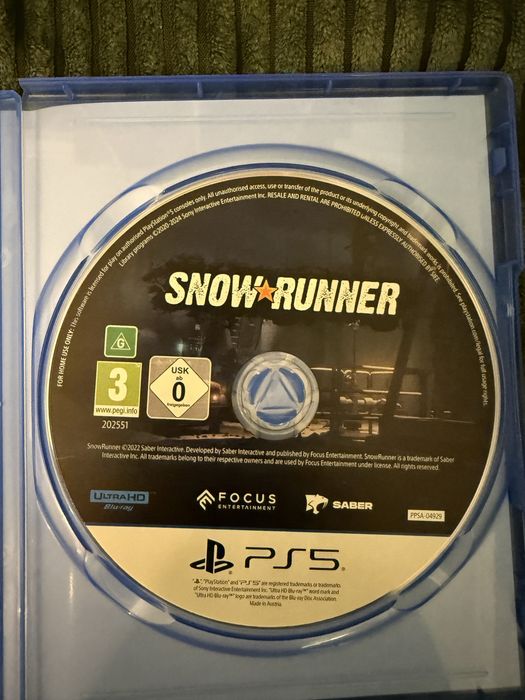 Snowrunner Playatation 5