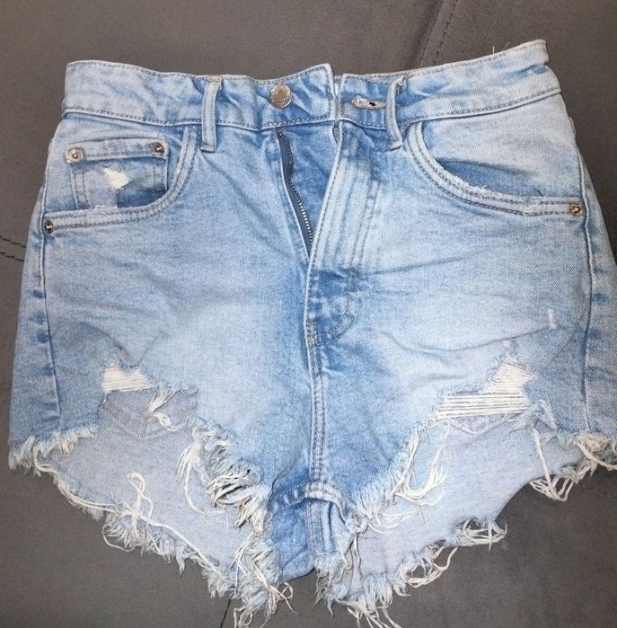 Дънкови къси гащи Zara