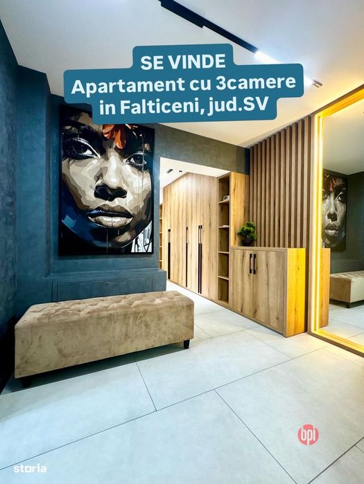 SE VINDE apartament cu 3 camere premium, situat in Falticeni, jud.SV