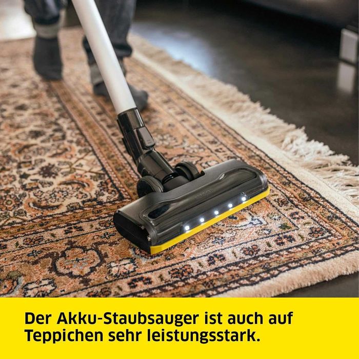 ПРОМО Нова 2г Гаранция Мощна Безкабелна Вертикална Прахосмукачка Karcher VC 6, 1.198-670.0, HEPA