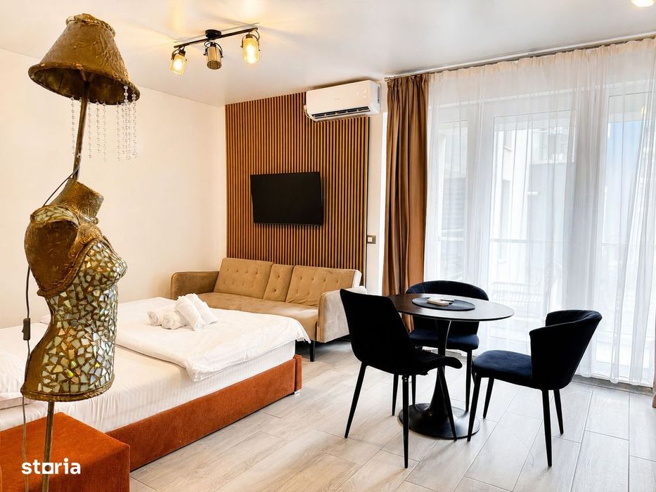 Studio de inchiriat Mamaia Nord | 200 m de plaja | Centrala pe gaz | L — fotografia 1