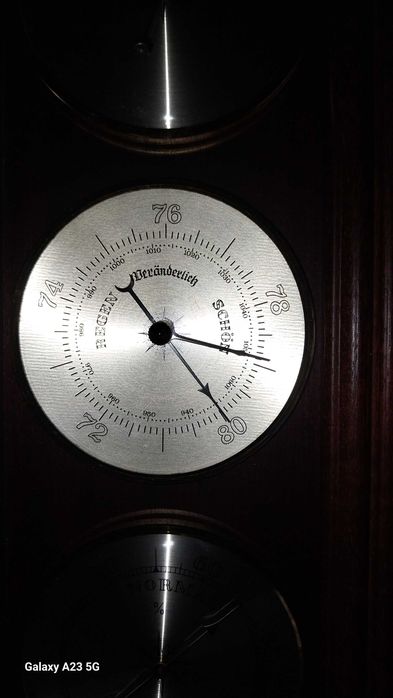 Ansamblu barometru, higrometru, termometru